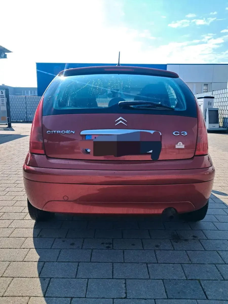 Gebraucht Citroën C3 75 PS (55 kW) 2005 Rot Kleinwagen