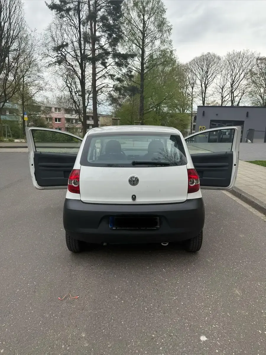 Gebraucht VW Fox 2007 Weiß Kleinwagen