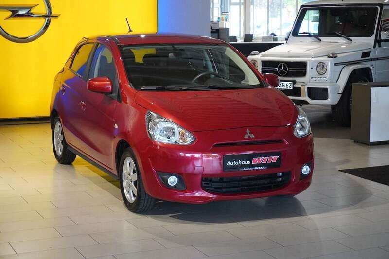 Rot Gebraucht 2014 Mitsubishi Space Star Top Kleinwagen | 5.990 € (Fairer Preis) - Bild 1/4
