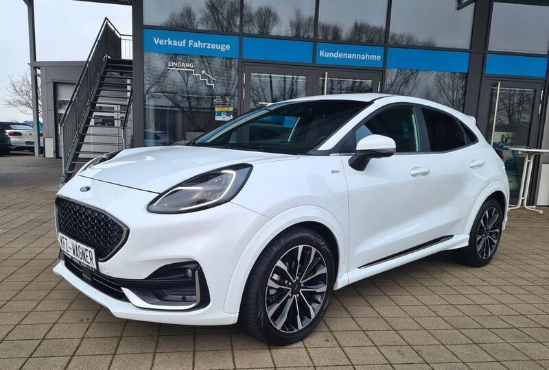 Weiß Gebraucht 2021 Ford Puma ST-Line SUV | 19.999 € (Fairer Preis) - Bild 1/4