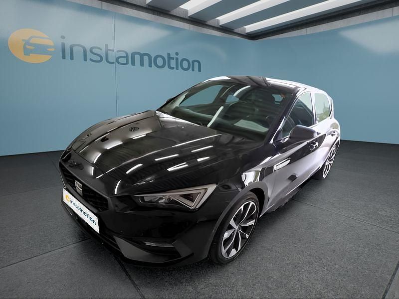 Schwarz Gebraucht 2021 Seat Leon Kleinwagen | 18.999 € (Etwas zu teuer) - Bild 1/4