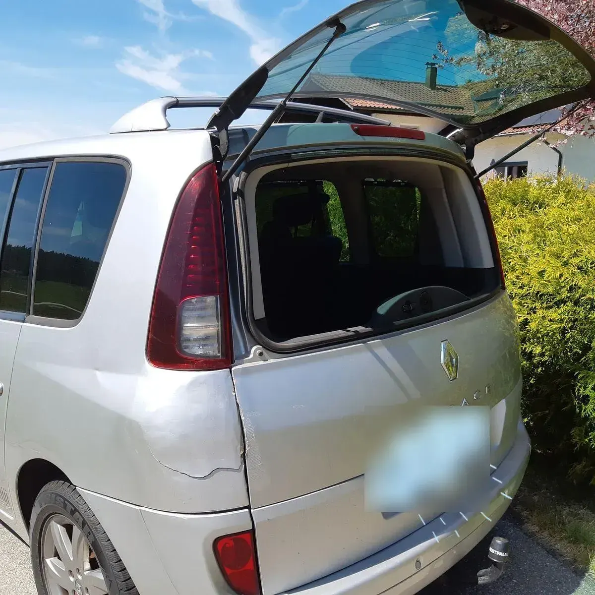 Gebraucht Renault Espace 173 PS (127 kW) 2011 Silber Van / Kleinbus