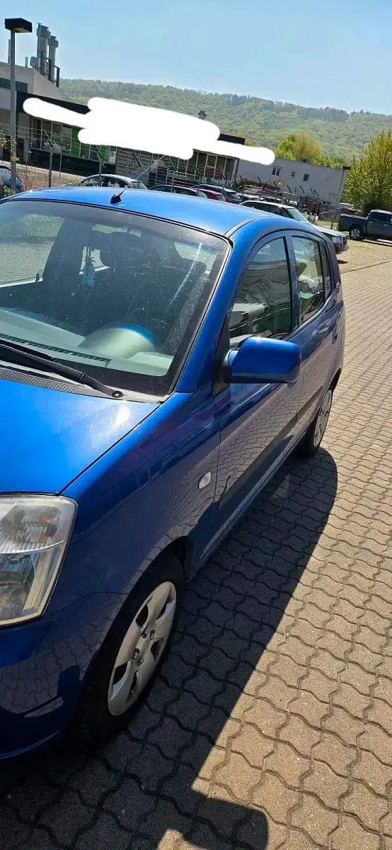 Brugt Kia Picanto 65 HK (47 kW) 2007 Blå Hatchback