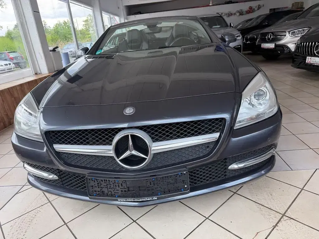 Gebraucht Mercedes SLK250 204 PS (150 kW) 2015 Grau Cabrio
