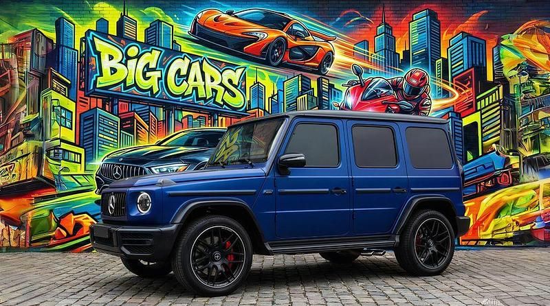 Neu Mercedes G63 AMG AMG 585 PS (430 kW) 2025 Blau SUV