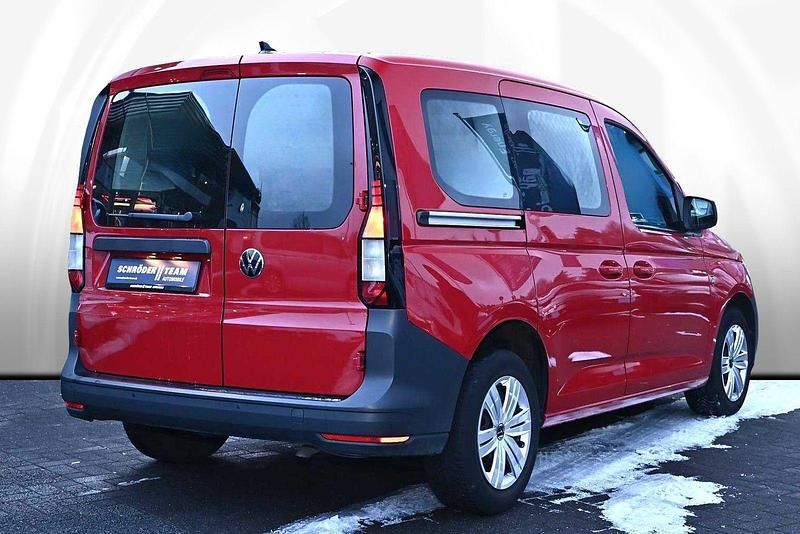 Gebraucht VW Caddy 114 PS (83 kW) 2022 Rot Van / Kleinbus