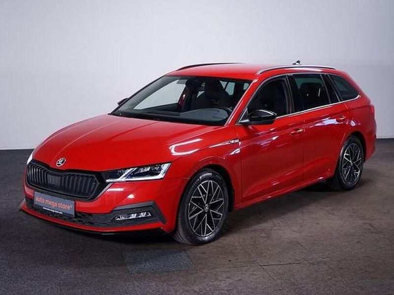 Rot Gebraucht 2023 Skoda Octavia SportLine Kombi | 25.999 € (Superpreis) - Bild 1/4
