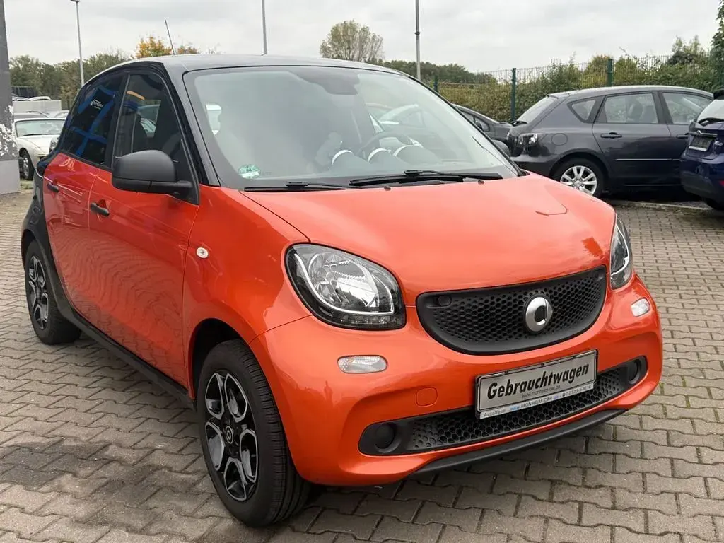 Occasion Smart ForFour Basis 71 ch (52 kW) 2015 Marron Citadine