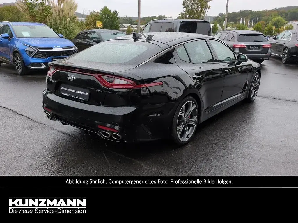 Gebraucht Kia Stinger GT 366 PS (269 kW) 2019 Auroraschwarz metallic metallic Kleinwagen