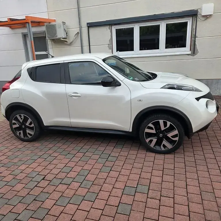 Gebraucht Nissan Juke Acenta 117 PS (86 kW) 2014 Weiß SUV