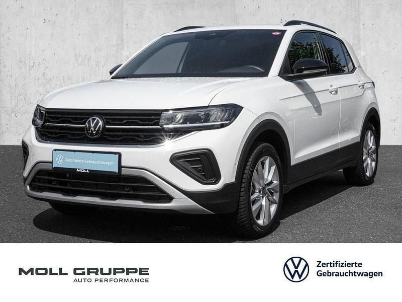 Pure white Gebraucht 2024 VW T-Cross Life SUV | 25.840 € (Guter Preis) - Bild 1/4