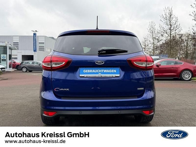 Gebraucht Ford C-MAX Titanium 125 PS (91 kW) 2017 Blau Van / Kleinbus