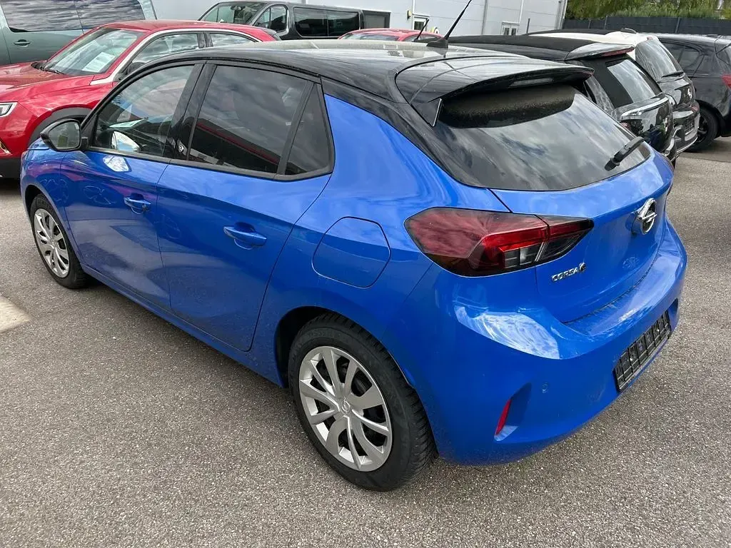 Usata Opel Corsa-e Edition 100 kW (136 CV) 2022 Blu Utilitaria