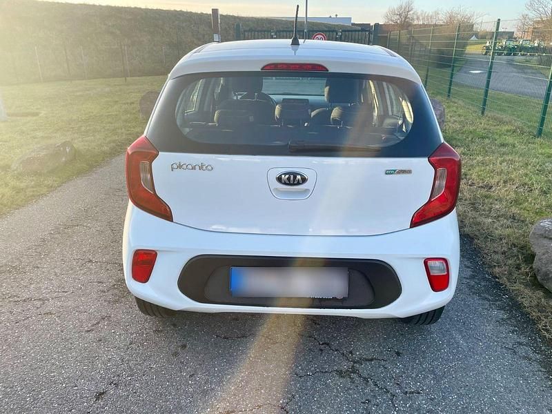 Gebraucht Kia Picanto Attract 67 PS (49 kW) 2018 Weiß Kleinwagen