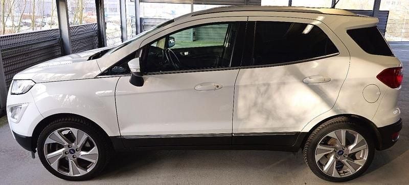Gebraucht Ford Ecosport Titanium 125 PS (91 kW) 2018 Weiß SUV