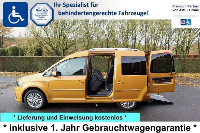 Sandstorm metallic Gebraucht 2018 VW Caddy Highline Van / Kleinbus | 34.900 € - Bild 1/4