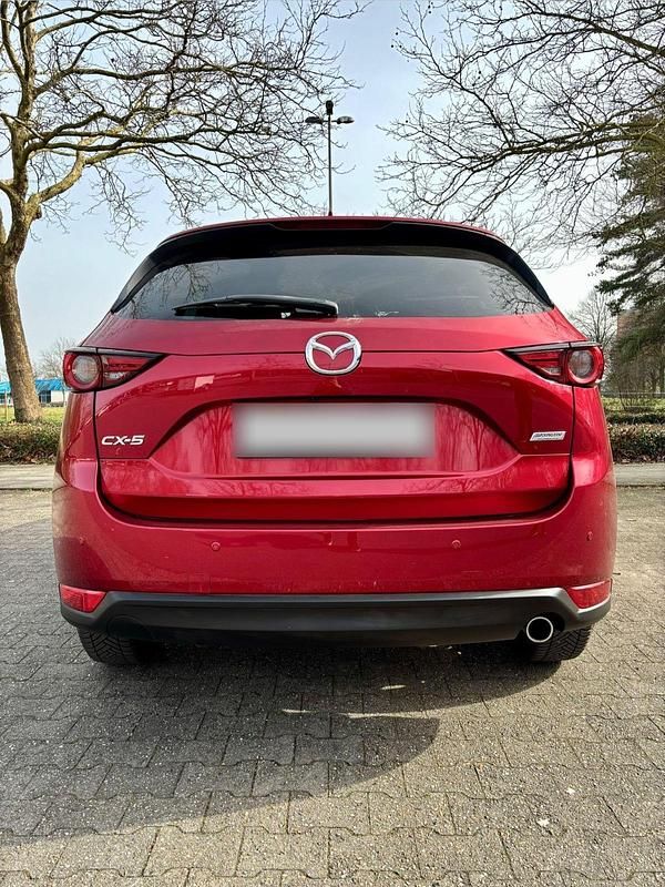 Gebraucht Mazda CX-5 Exclusive-Line 150 PS (110 kW) 2019 Rot SUV