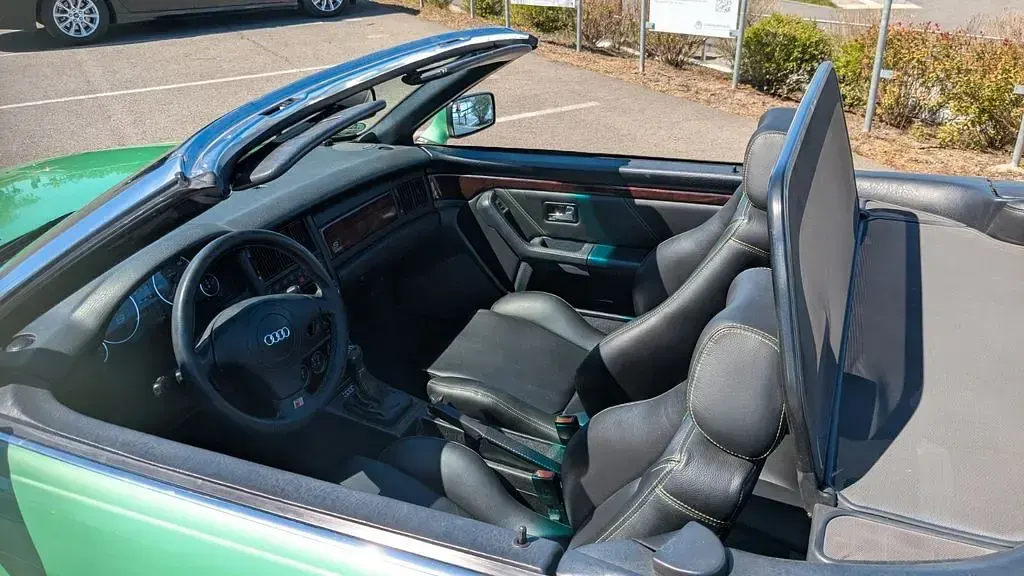 Gebraucht Audi 80 Sport 150 PS (110 kW) 1997 Grün Cabrio