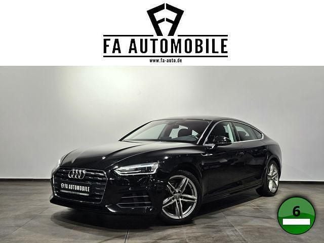 Schwarz Gebraucht 2017 Audi A5 Sportback Ambiente Limousine | 21.490 € (Guter Preis) - Bild 1/4