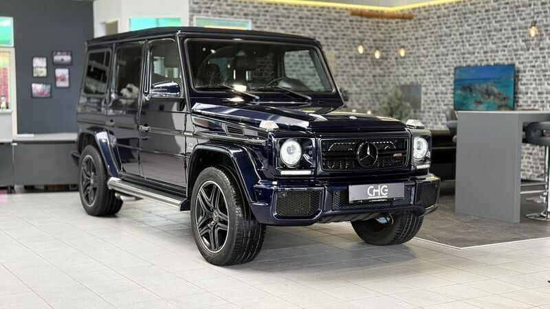 Blau Gebraucht 2013 Mercedes G63 AMG AMG SUV | 50.990 € (Fairer Preis) - Bild 1/4