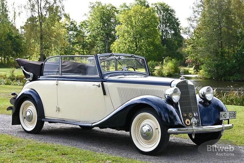 Gebraucht Mercedes 170 38 PS (27 kW) 1978 Gelb Cabrio