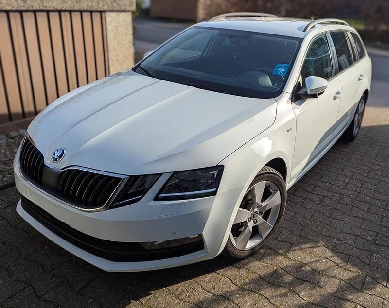 Gebraucht Skoda Octavia Clever 150 PS (110 kW) 2019 Weiß Kombi