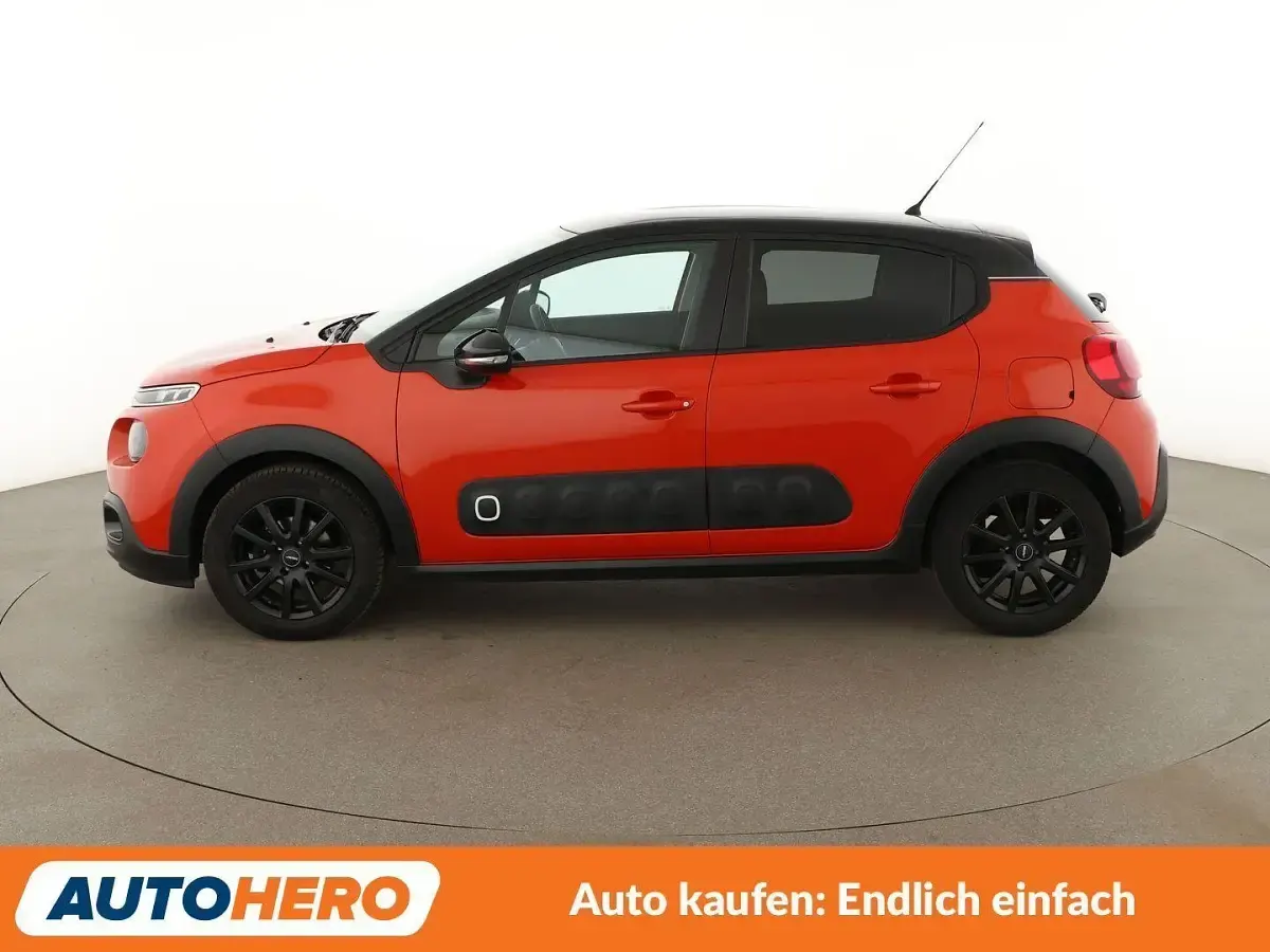 Gebraucht Citroën C3 Feel 82 PS (60 kW) 2017 Orange Limousine
