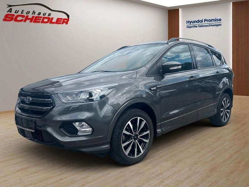 Grau Gebraucht 2018 Ford Kuga ST-Line SUV | 14.500 € (Fairer Preis) - Bild 1/4