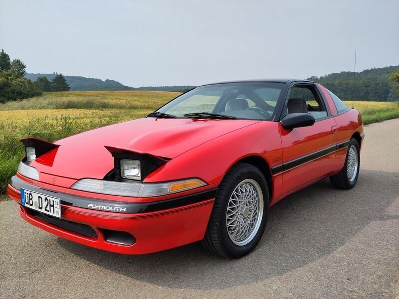 Rot Gebraucht 1990 Plymouth Laser Coupé | 20.000 € - Bild 1/4