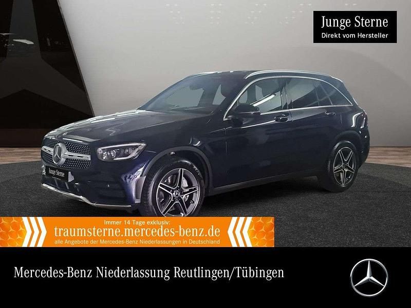 Blau Gebraucht 2020 Mercedes GLC400d AMG SUV | 47.890 € (Fairer Preis) - Bild 1/3
