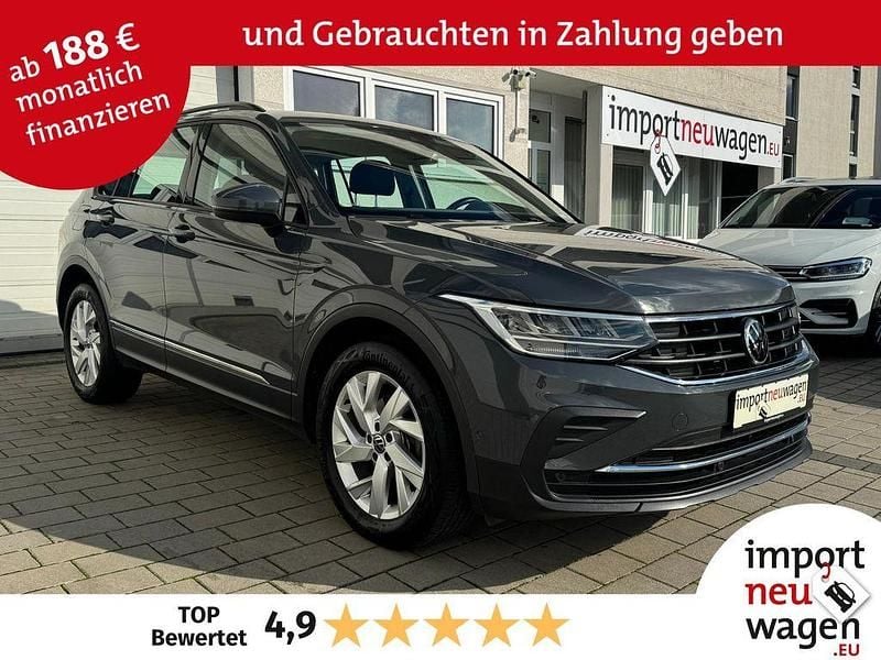 Grau Gebraucht 2021 VW Tiguan Life SUV | 26.950 € (Guter Preis) - Bild 1/4