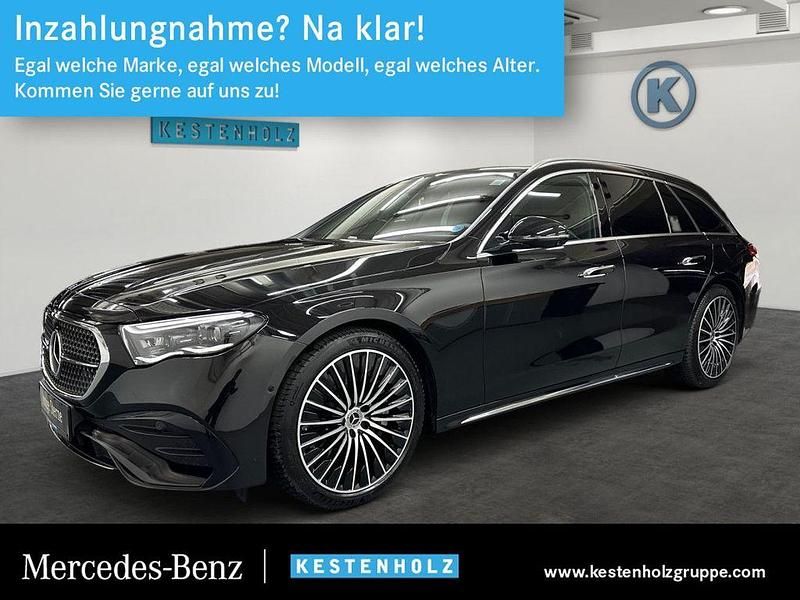 Obsidianschwarz Gebraucht 2024 Mercedes E300 AMG Kombi | 59.790 € (Etwas zu teuer) - Bild 1/4