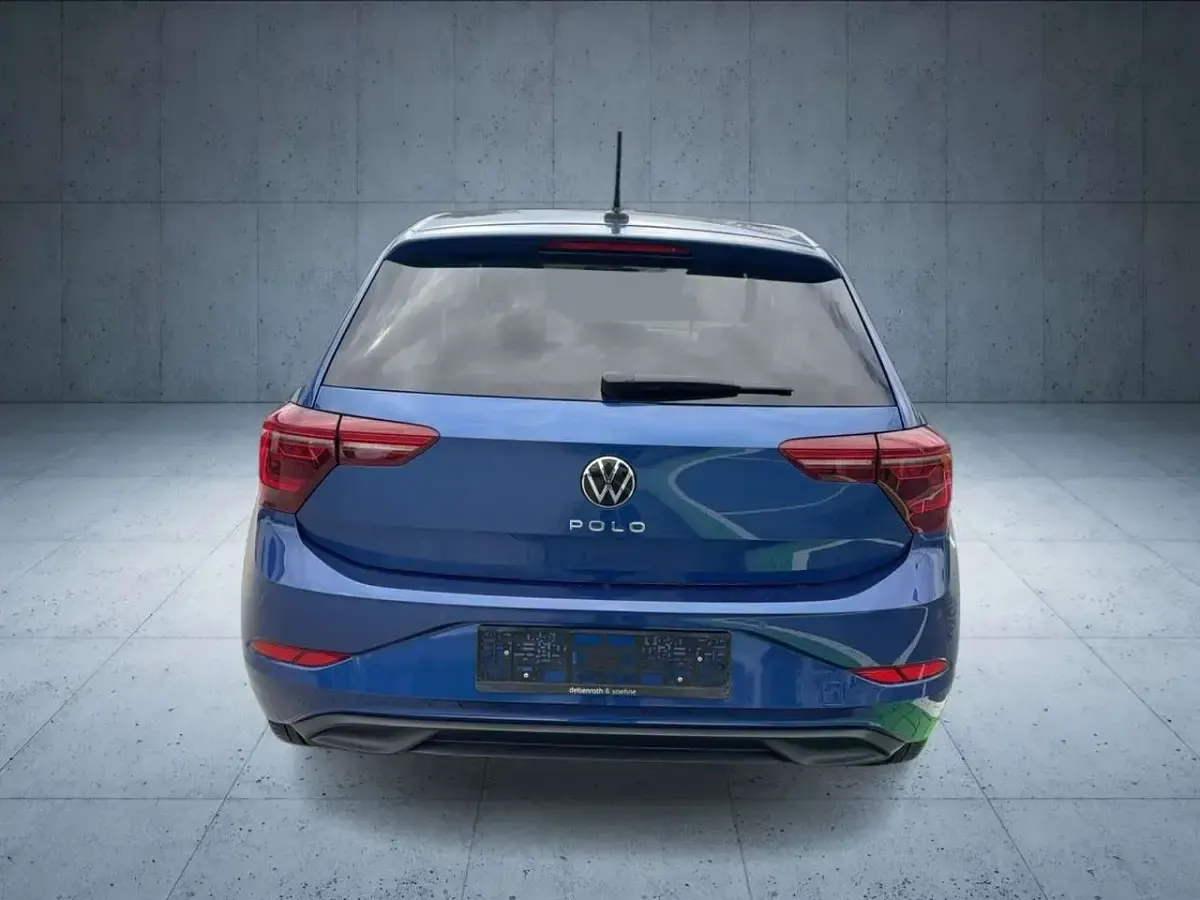 Occasion VW Polo Style 95 ch (69 kW) 2022 Bleue Citadine