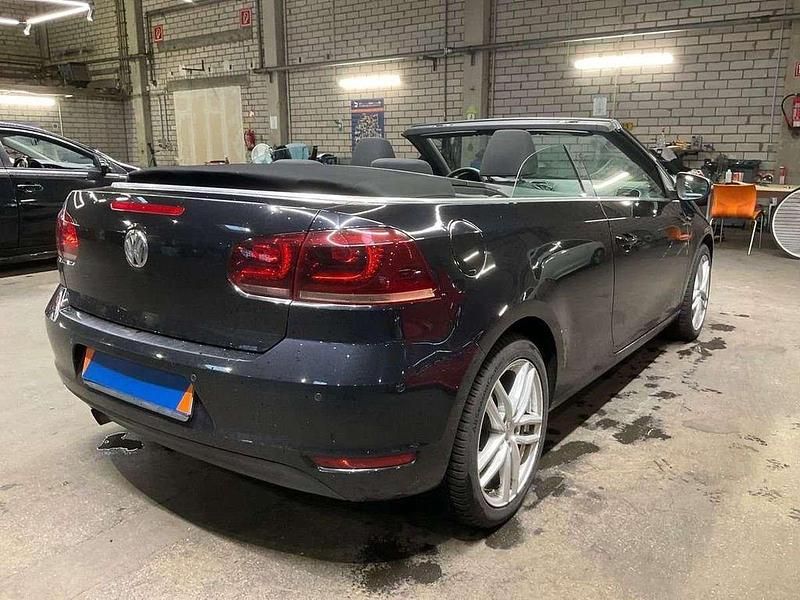 Gebraucht VW Golf Cabriolet 105 PS (77 kW) 2014 Schwarz Cabrio