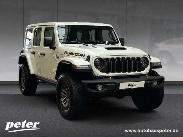 Bright white Neu 2025 Jeep Wrangler Rubicon SUV | 118.000 € - Bild 1/4