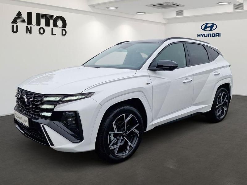 Serentiy white Neu 2025 Hyundai Tucson N Line SUV | 45.590 € (Etwas zu teuer) - Bild 1/4