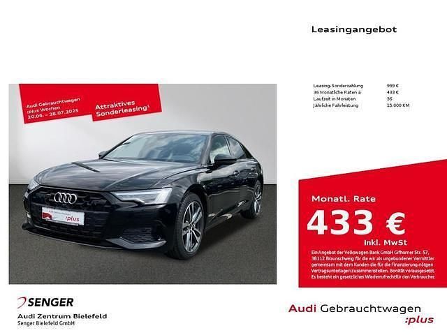 Schwarz Gebraucht 2024 Audi A6 Advanced Plus Limousine | 51.880 € - Bild 1/3