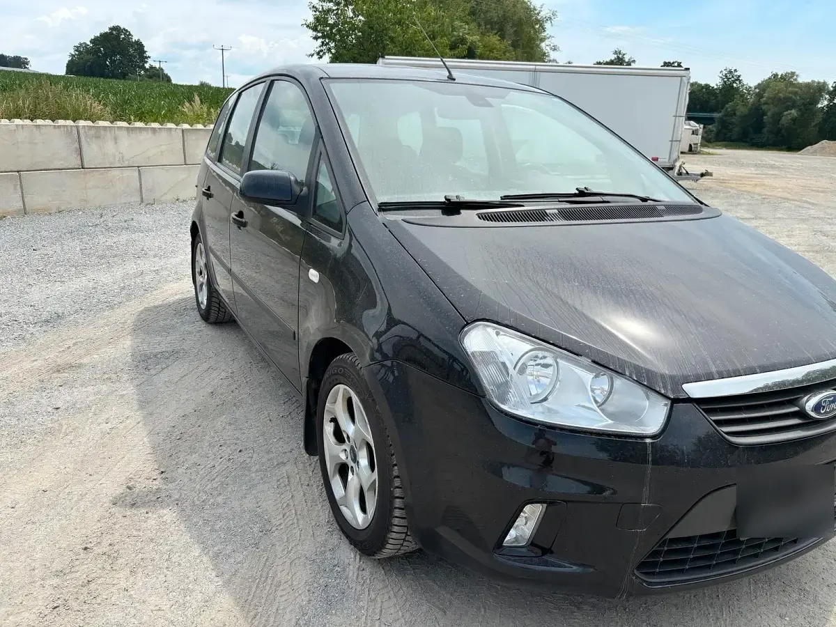 Gebraucht Ford C-MAX 125 PS (91 kW) 2008 Schwarz Van / Kleinbus