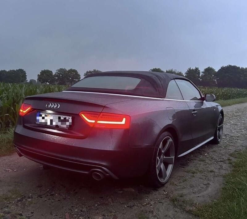 Grau Gebraucht 2014 Audi A5 Cabriolet S-Line Cabrio | 18.000 € (Etwas zu teuer) - Bild 1/4