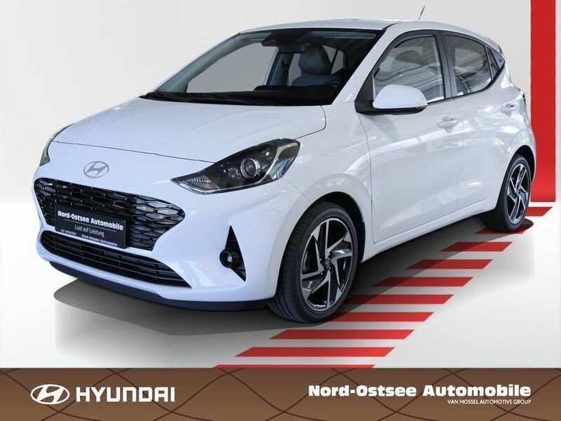 Weiß Gebraucht 2025 Hyundai i10 Trend Kleinwagen | 17.990 € (Etwas zu teuer) - Bild 1/4