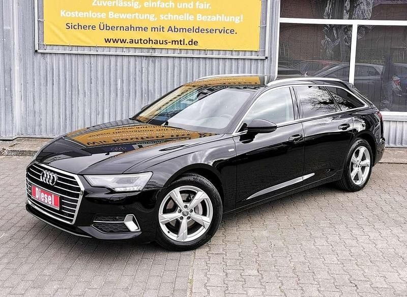 Schwarz Gebraucht 2019 Audi A6 S-Line Kombi | 26.990 € (Guter Preis) - Bild 1/4