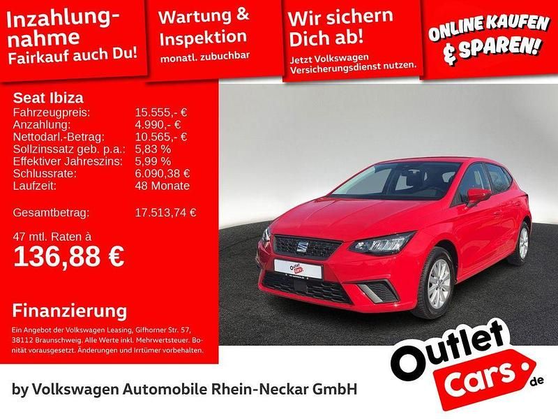 Gebraucht Seat Ibiza Style 110 PS (80 kW) 2023 Reinrot Kleinwagen