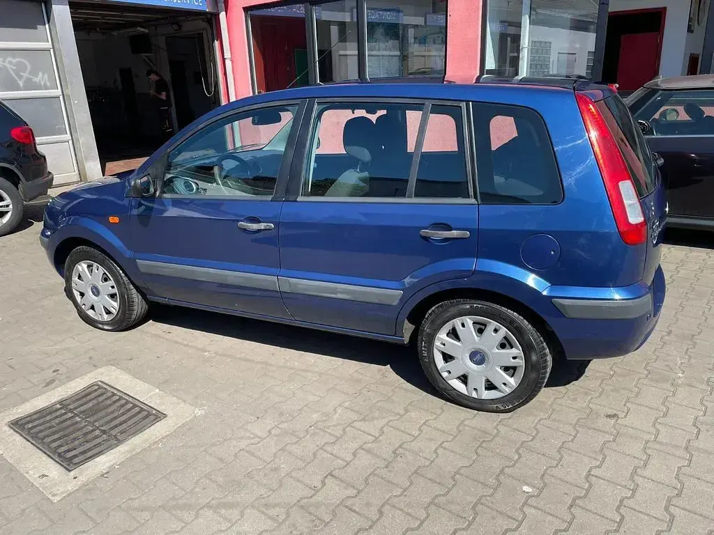 Gebraucht Ford Fusion Fun X 80 PS (58 kW) 2007 Blau Kleinwagen