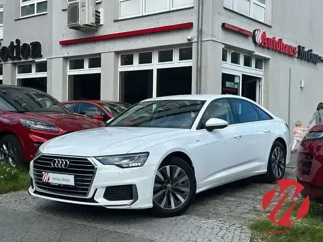 Używany Audi A6 S-Line 163 KM (119 kW) 2020 Biały Sedan/Limuzyna