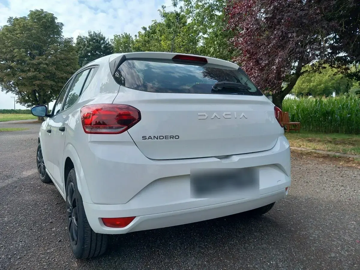 Gebraucht Dacia Sandero Comfort 73 PS (53 kW) 2020 Weiß Kleinwagen