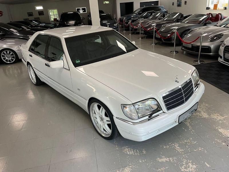 Weiß Gebraucht 1996 Mercedes S500L Limousine | 18.900 € (Teuer) - Bild 1/4