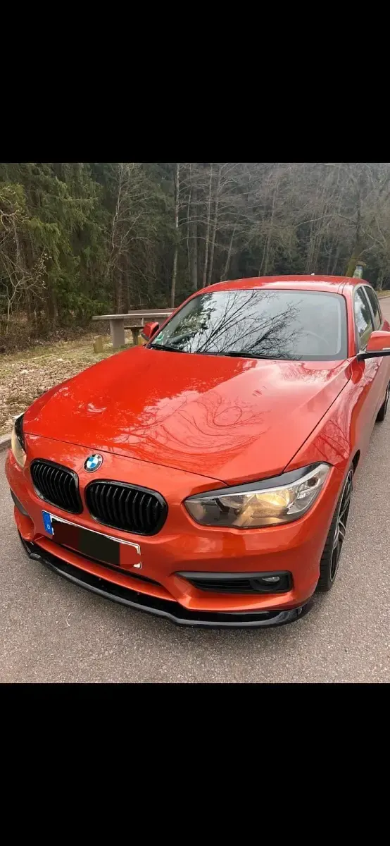 Usata BMW 118 136 CV (100 kW) 2017 Arancione Utilitaria