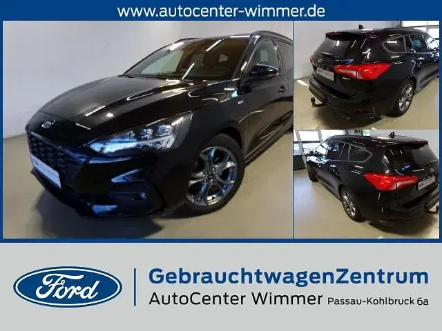 Gebraucht Ford Focus ST-Line 125 PS (91 kW) 2021 Obsidianschwarz Kombi