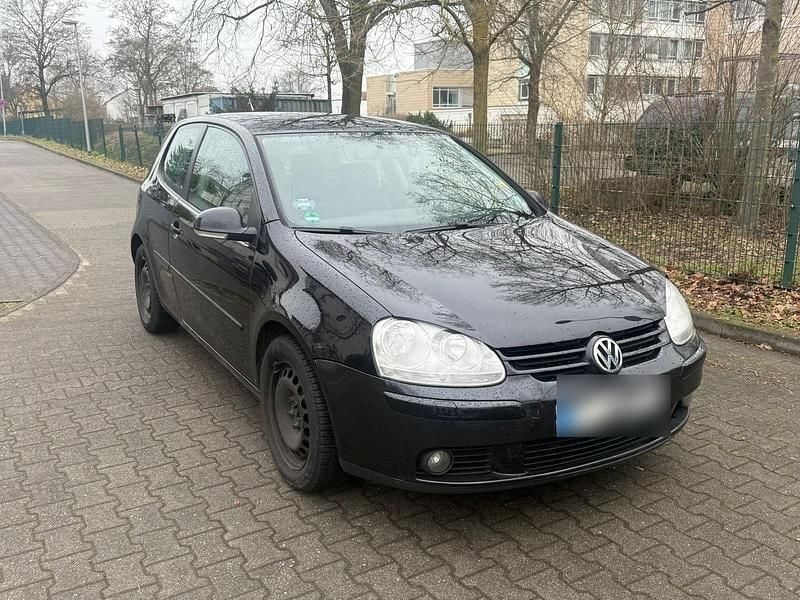Schwarz Gebraucht 2006 VW Golf V Goal Kleinwagen | 1.300 € (Superpreis) - Bild 1/4
