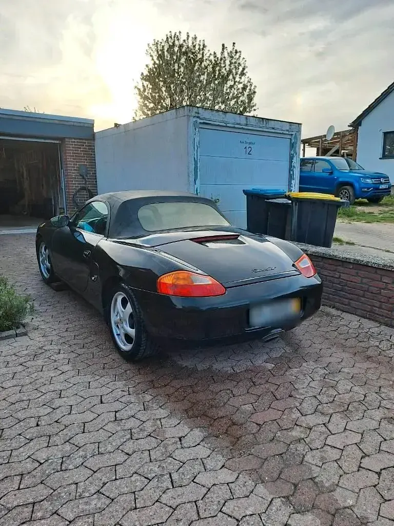Gebraucht Porsche Boxster 220 PS (161 kW) 2000 Schwarz Cabrio